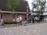 In alle vroegte vertrekken we vanaf de Dorpstienden...
